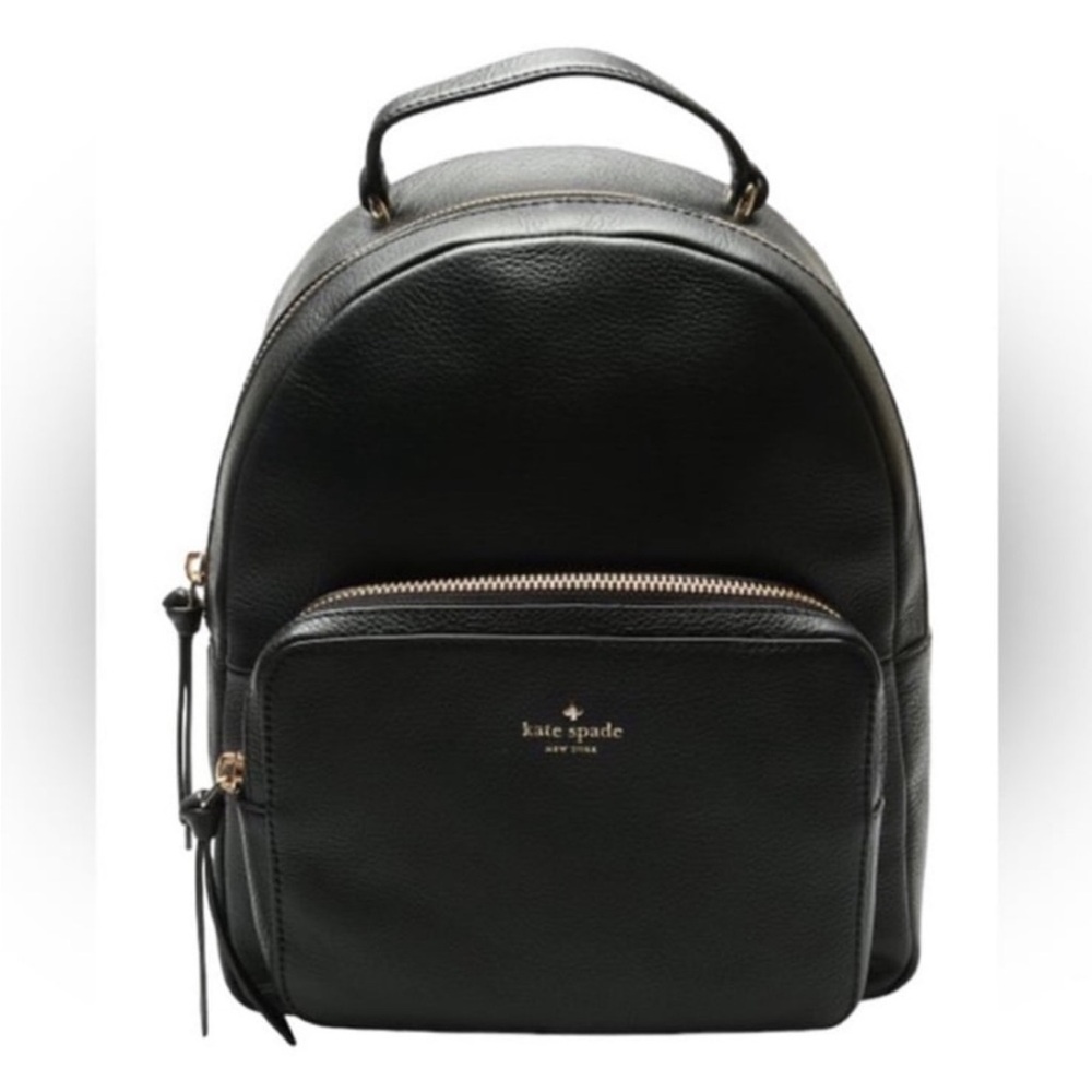 Kate Spade Mini Nicole Larchmont Avenue Black Backpack